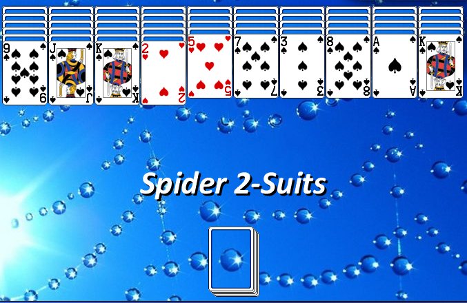 2 suit spider solitaire 247